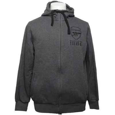Sweat à capuche (Gris) de Arsenal Coton, Polyester