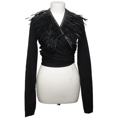 Federjacke (Schwarz) von Marcel Marongiu Elasthan, Feder, Polyamid, Wolle