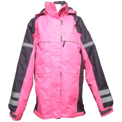 Outdoor jas (Roze, Zwart, Meerkleurig) van H&R Polyester