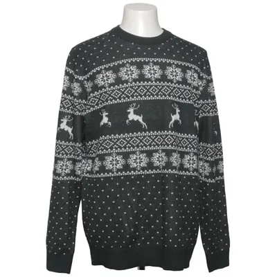 Pull de Noël (Vert, Blanc) de Jack & Jones Acrylique