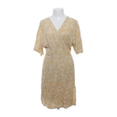 Omlottklänning (Gul, Flerfärgad) från Lindex Viskos