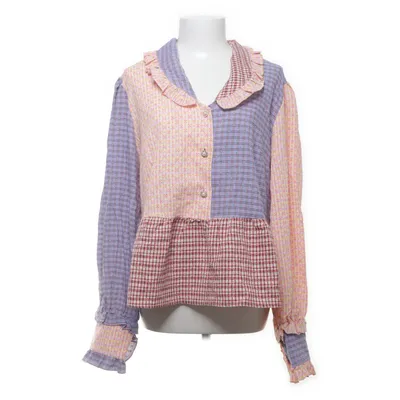 Blus (Flerfärgad) från HUNKØN Bomull, Polyester