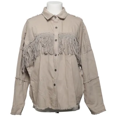 Overshirt (Beige) from Zara Cotton