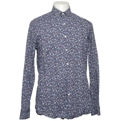 Shirt (Blue, White) from Duchamp Cotton