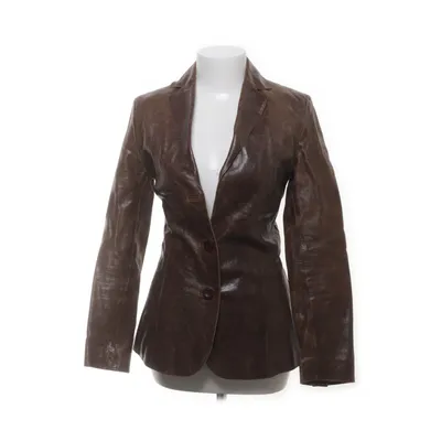 Läderkavaj (Brun) från Ashwood Skinn, Polyester
