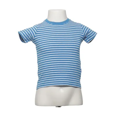 T-shirt (Bleu, Blanc) de Finkid Coton, Élasthane