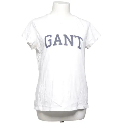 T-shirt (Vit, Blå) från GANT Bomull