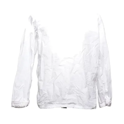 Blouse (Wit) van Aurora Katoen