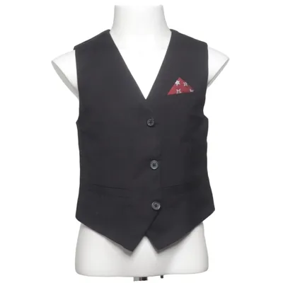 Gilet de costume (Noir) de H&M Polyester, Viscose