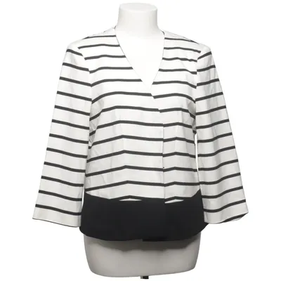Blazer (Black, White) from Charles Vögele Elastane, Polyamide, Polyester, Viscose