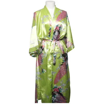 Kimono (Vert, Multicolore) de Ying Thai Silk Soie