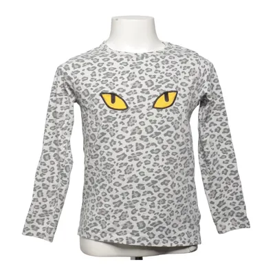 Langarmshirt (Grau, Weiß, Gelb) von Kolmården Baumwolle, Elasthan