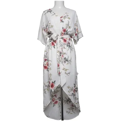 Omlottklänning (Vit, Flerfärgad) från Yoins Polyester