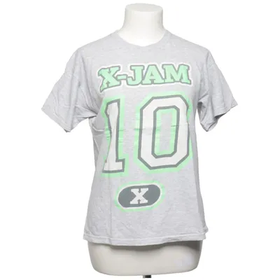 T-shirt (Grå, Grön) från Fruit of the Loom Bomull, Polyester