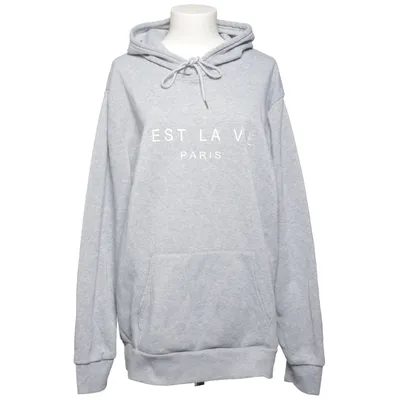 Hoodie (Gray) from News Elastane, Polyester