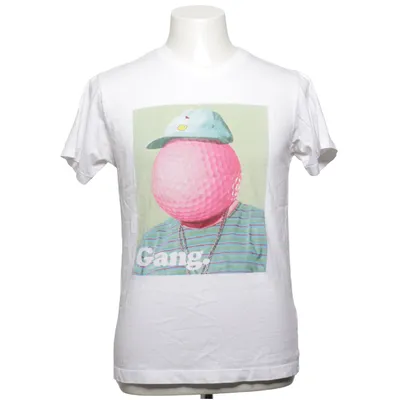 T-shirt (Weiß, Mehrfarbig) von Mister Tee Baumwolle