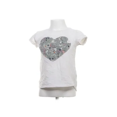 T-shirt (White, Multicolored) from Lindex Kids Cotton