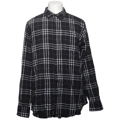 Chemise en flanelle (Noir, Blanc) de DNMD Coton