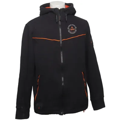 Hoodie (Black, Orange) from Helly Hansen Cotton, Polyester