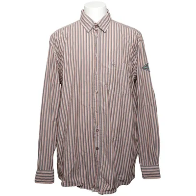 Shirt (Brown, Orange, White) from Camel Active Cotton