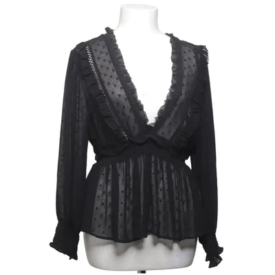 Blus (Svart) från Zara Bomull, Polyamid