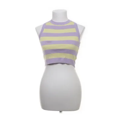 Crop top (Lila, Gul, Flerfärgad) från FB Sister Knitwear Polyamid, Viskos
