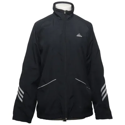Sports jacket (Blue) from Adidas Cotton, Polyester