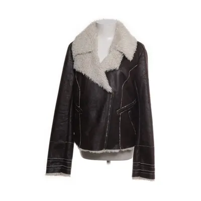 Shearling jas (Bruin) van Laura Torelli Polyester