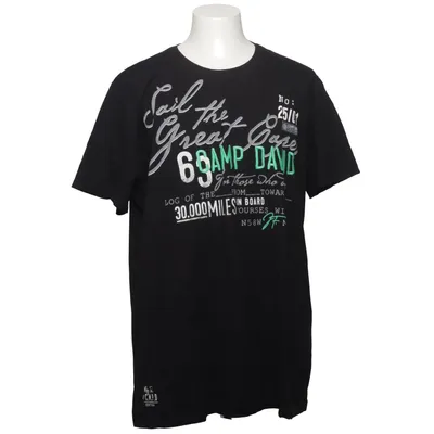 T-shirt (Noir, Vert) de Camp David