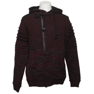 Hoodie (Red, Gray, Black) from Rusty Neal Acrylic, Cotton