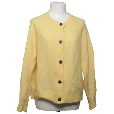 Cardigan (Gul) fra Selected Femme Alpacauld, Elastan, Polyamid, Polyester