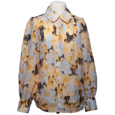 Blouse (Jaune, Bleu, Noir) de Second Female Polyester recyclé