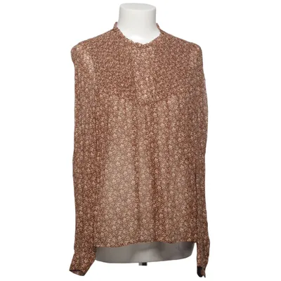 Bluse (Brun, Hvid) fra Sézane Viscose