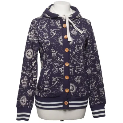 Kapuzenpullover (Blau, Weiß) von Criminal Damage Baumwolle, Polyester