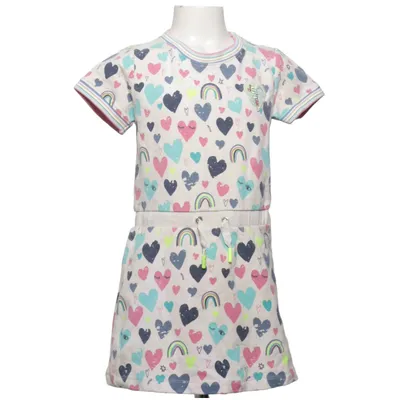 Dress (Beige, Multicolored) from Jette Cotton, Elastane, Polyester