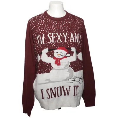 Julesweater (Rød, Hvid, Flerfarvet) fra Xact Akryl