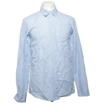 Shirt (Blue) from Smog Cotton, Linen