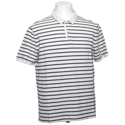 Polo shirt (White, Blue) from Massimo Dutti Cotton