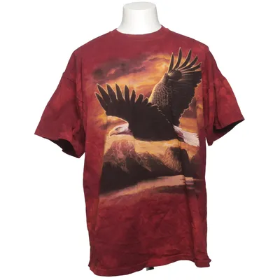 T-shirt (Rød, Flerfarvet) fra The Mountain Bomuld