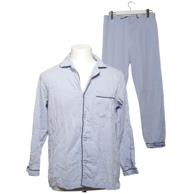 Pyjamas (Blå, Vit) från Ambassador Bomull