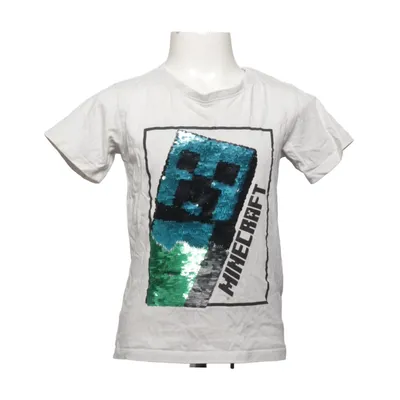 T-shirt (Wit, Groen, Zwart) van Mojang