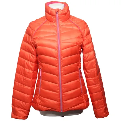 Donsjack (Oranje) van Spyder Dons, Veer, Polyamide, Gerecycled polyester