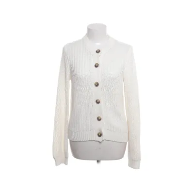 Cardigan (Wit) van Pieces Acryl, Katoen