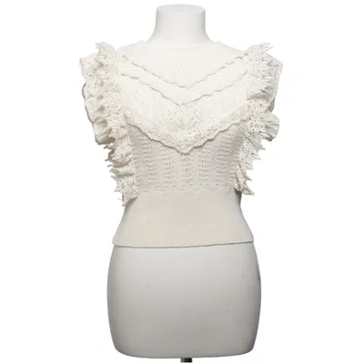 Top (Beige) from Zara Cotton, Polyester