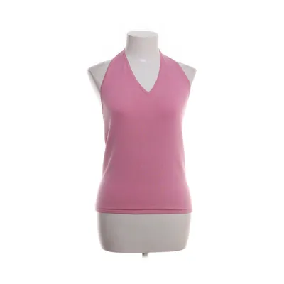 Halternecktopp (Rosa) från MaxMara Elastan, Silke