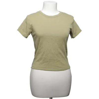 T-shirt (Green) from Pull & Bear Cotton, Elastane