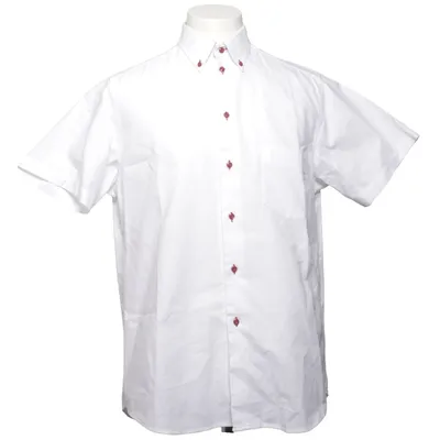 Korte mouwen shirt (Wit) van Randolph Katoen