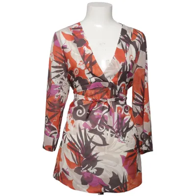 Wickeltop (Orange, Lila, Mehrfarbig) von Lebek Collection Polyester