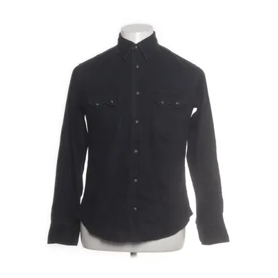 Denim blouse (Zwart) van The Kooples Katoen