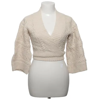 Slå om-cardigan (Beige) fra Noa Noa Alpacauld